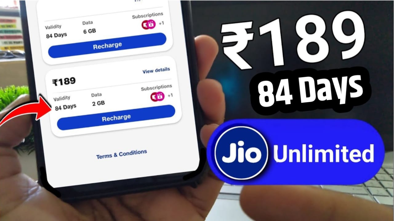Jio New Recharge